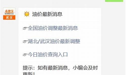 武汉油价下次调整-武汉油价下次调整是哪一年